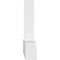 Ekena Millwork Portland Architectural Grade PVC Gable Bracket, 108"W x 22 1/2"H x 4"D x 6"F, 5/12 Pitch GBP108X23X0406POR00 - alternate 4